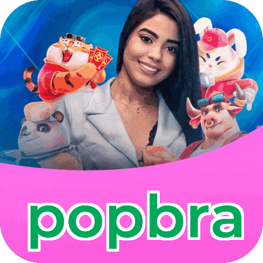 Passo a passo visual mostrando processo de download e instalação do aplicativo popbra